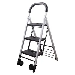Handrail Household Ladder anti-slip homeuse Folding Aluminum multifunctional handling cart trolley step industrial ladder