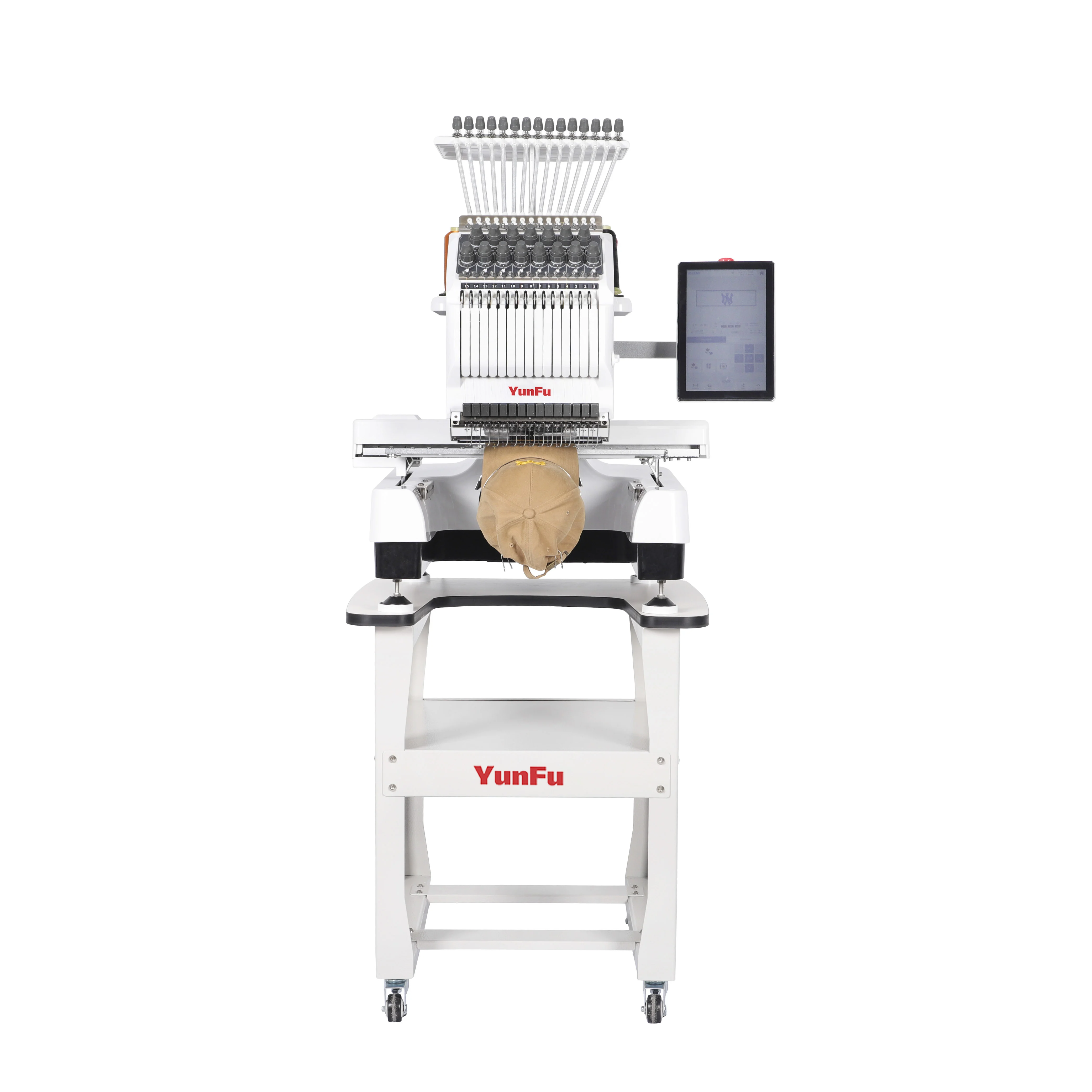 YunFu Mini High Quality Automatic Computerized Embroidery Machine Home Available New Used with 24 Months Warranty Free Training