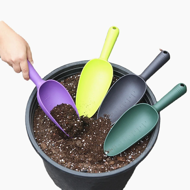 Multicolor Soil Loosening Garden Hand Shovel Succulent Plant Shovel Plastic Flower Shovel