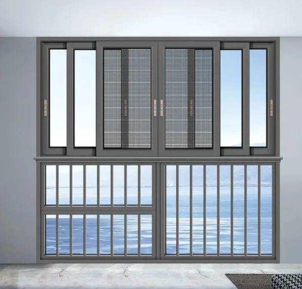 JBDhome Chinese Sliding Window Double-glazed Aluminum Alloy Sliding Windows Sliding Windows for Home