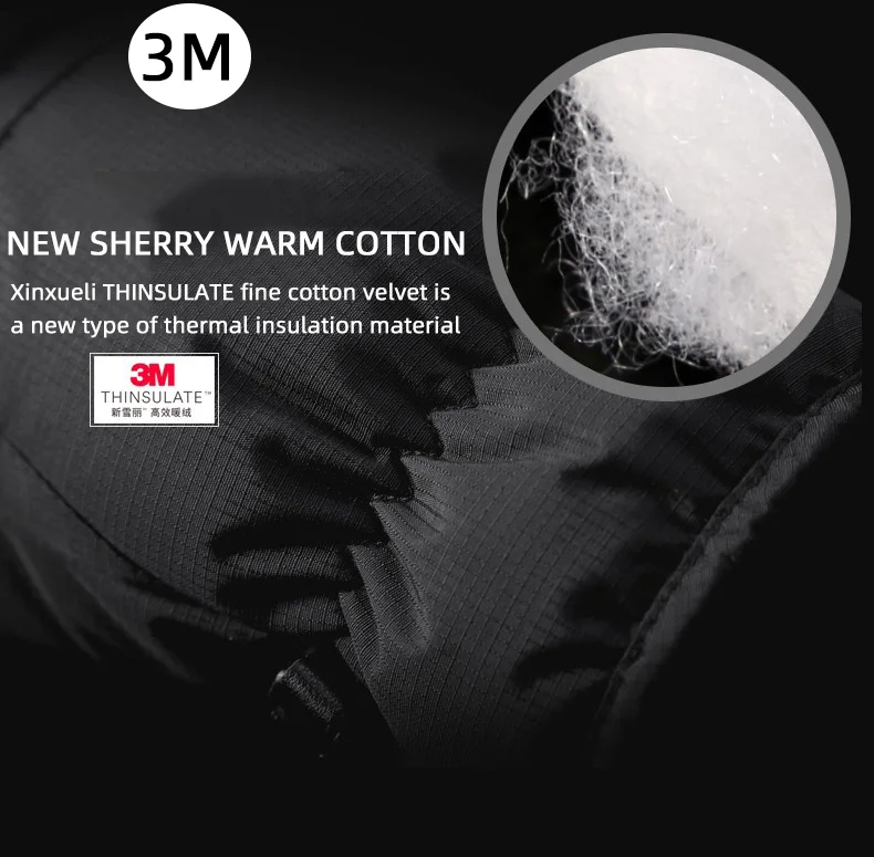 Breathable wholesale skiing sports glove touch screen custom adult leather snow snowboard men warm waterproof winter Ski glove