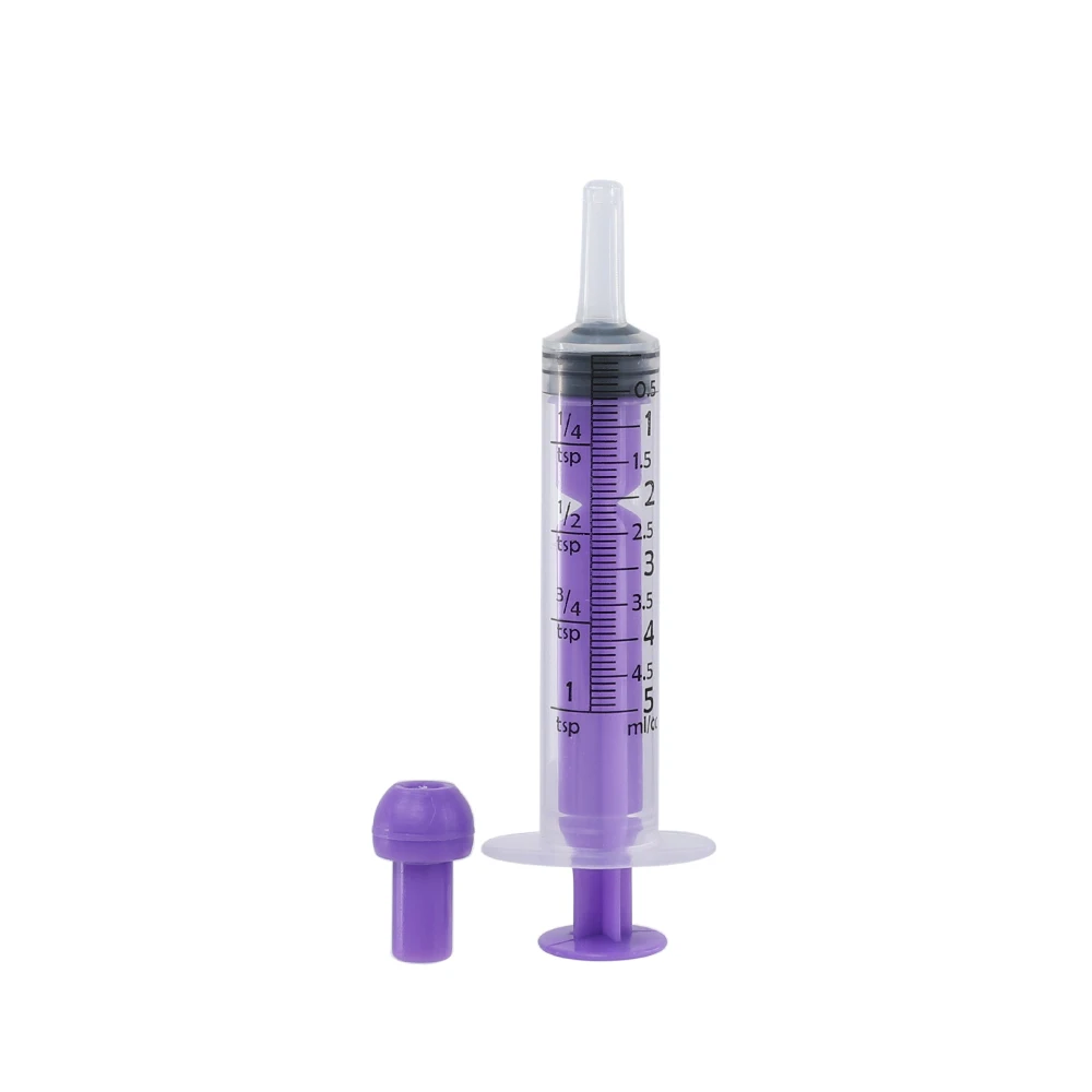 1ml 3ml 5ml 10ml Disposable Light resistance Feeding Syringe Feeder Plastic Syringe Drug Liquid Food Oral Syringes