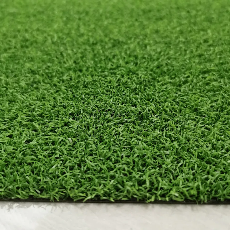 Golf ground used artificial grass carpet with PVC backing