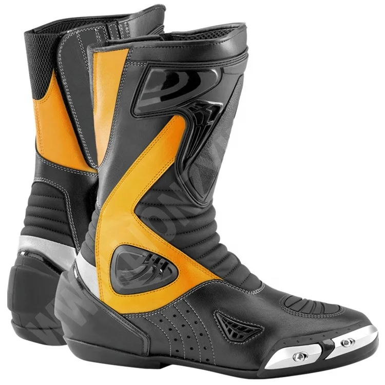 2021 Motor Bike Racing Shoes Waterproof Motorcycle Riding Boots Sport Shoes Moto Mens Biker Boot Super Hot OEM Models