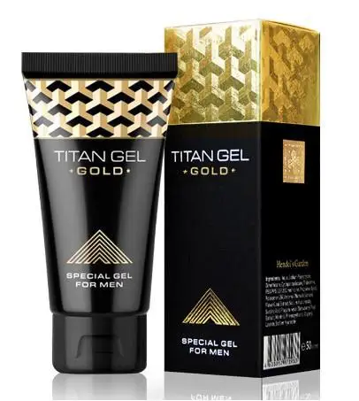 
Original Titan Gel Gold Russia Penis Enlargement Cream Retarder Intim Gel Help Male Potency Penis Growth Delay Cream 