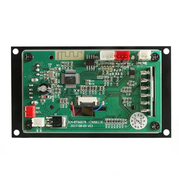 LCD display name and music word Wireless Bt 12V MP3 WMA Audio Module Usb Tf Radio Decoder Board
