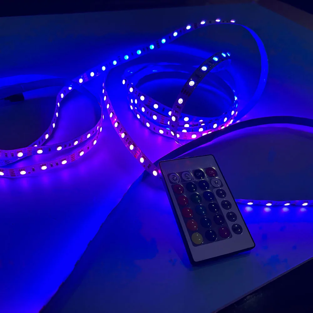 WS2812B Digital 5050 smd RGB IC Flexible White Black PCB 2m 3m 5m 10m 15m 20m 30 meter 40m 10mm 12mm Full Colour Led Light Strip