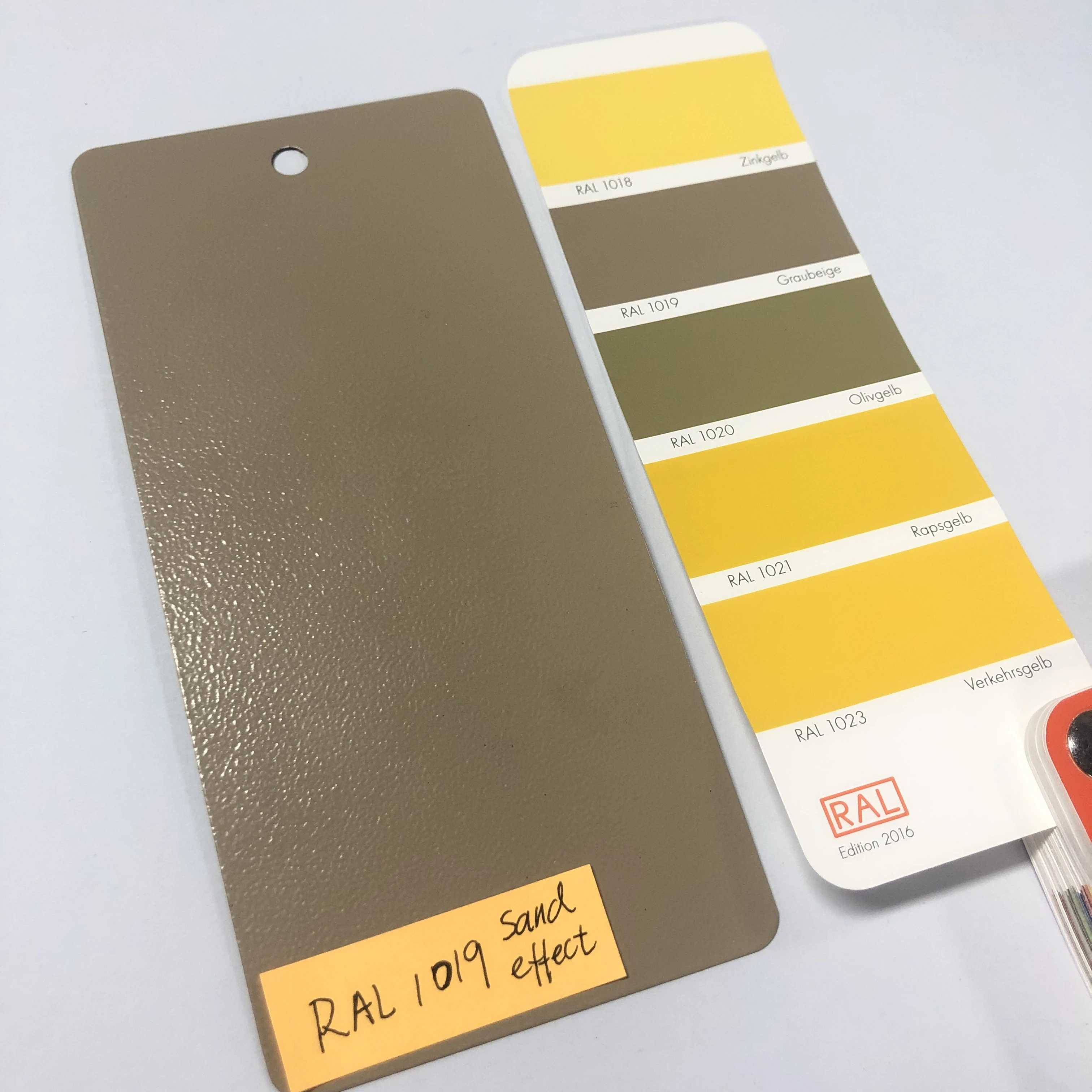 Ral 1019 Sand Effect Thermosetting Powder Coating Dry Powder Paint for Outdoor Metal Surface