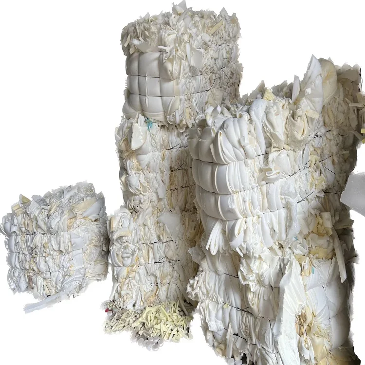 Hot selling Scraps Plastic Foam Scraps Wholesale Clean and Dry Recycled Plastic PU Foam Toy Packing Furniture