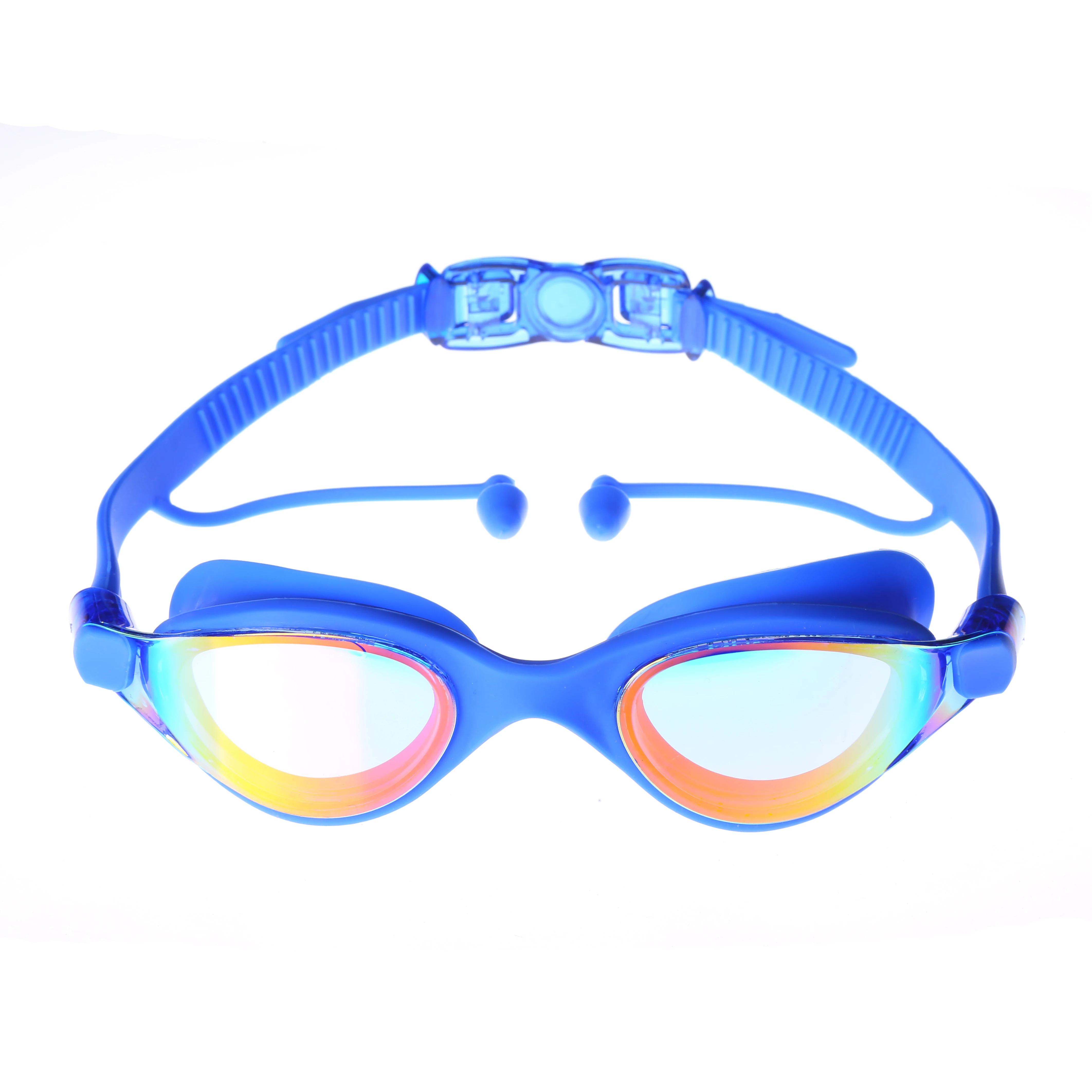 Adult Water Sports Swim Glasses Silicone Frame PC Lens Anti Fog Swimming Equipment Competition Swim Goggles