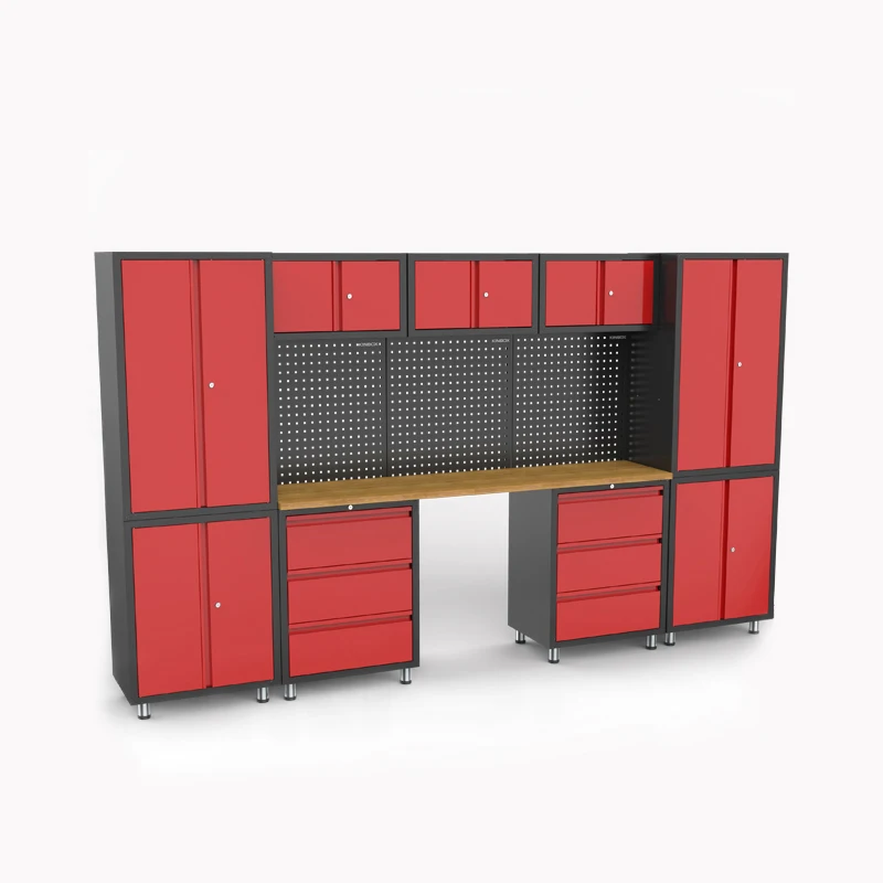 Шкафы для хранения больших нагрузок, шкафчик для инструментов из сверхпрочной стали, шкафчик для хранения инструментов с пластиковыми ящиками