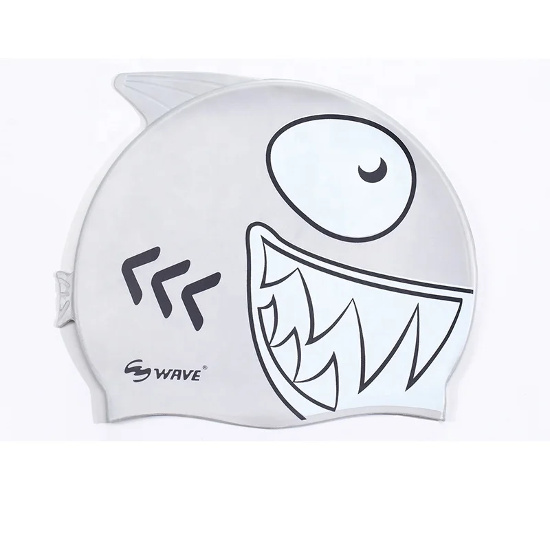 High Quality Silicone Suitable Seamless Sport Character Swimming Caps