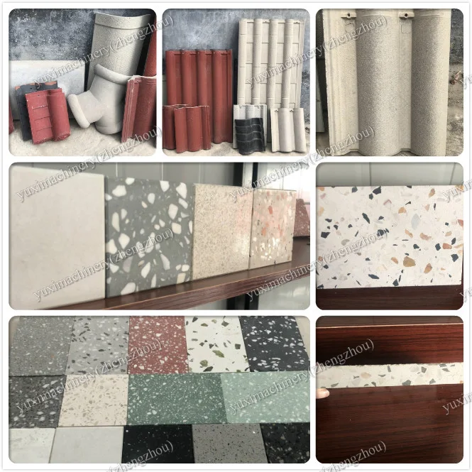 Automatic Concrete Press Tile Moulding Machine / Hydraulic Paver Block Terrazzo Floor Tile Making Machine Cost For Sale