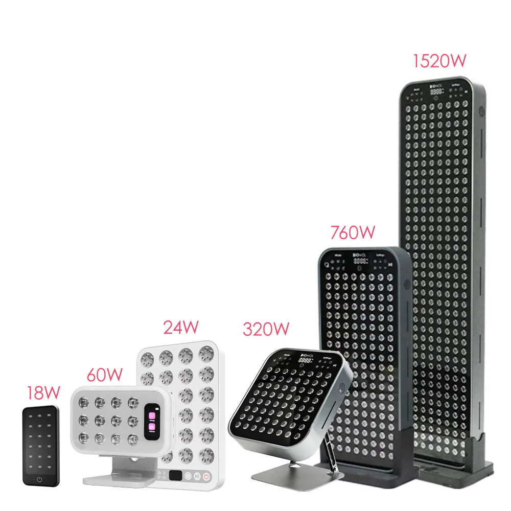 H1520 Liya Voice Control LED red light 660nm 850nm Red Light Therapy Panel Pain Relief for home use