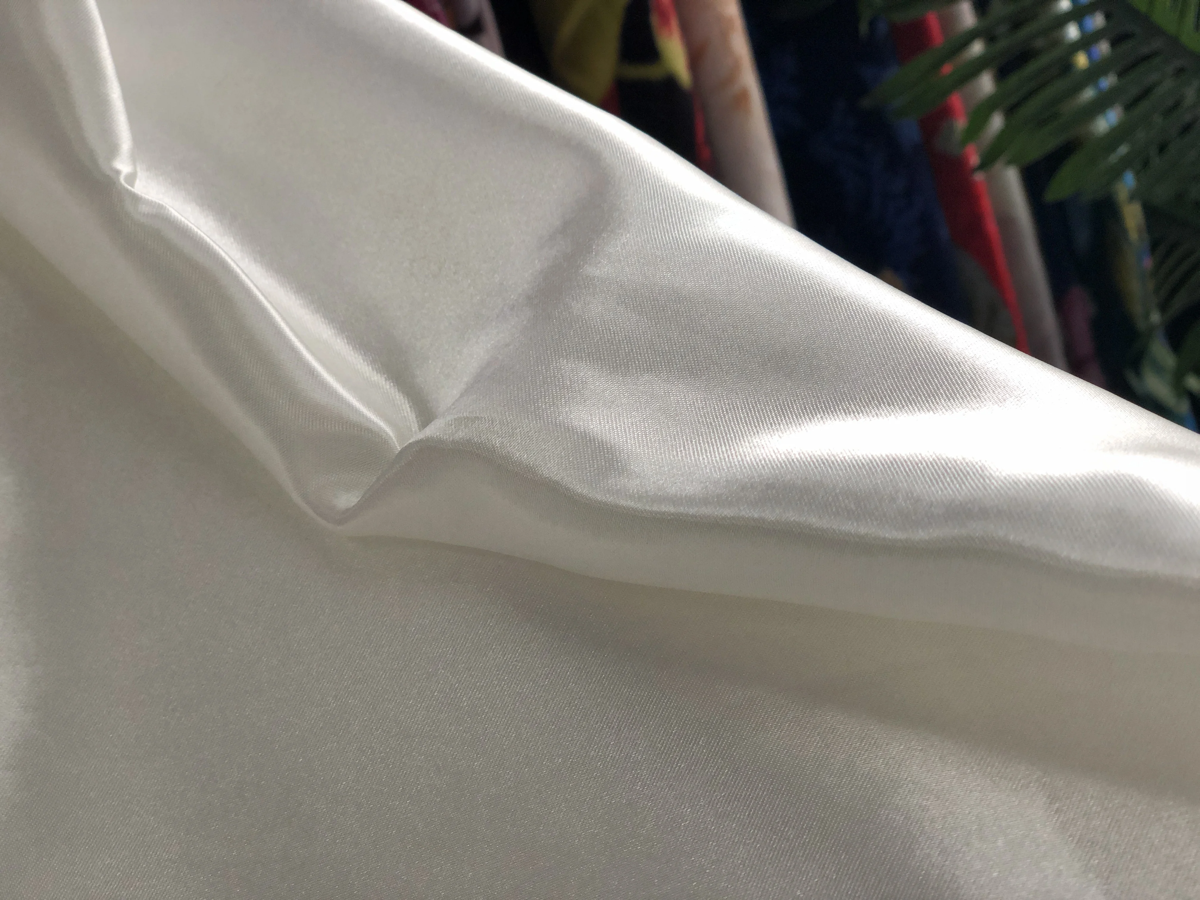 Hot sale  100% polyester microfiber fabric satin fabric dyed fabric For Making Bed Sheets