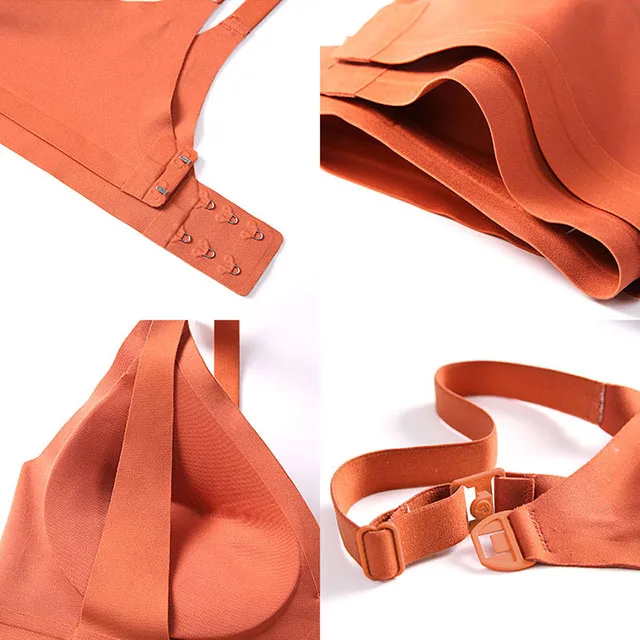 
High Quality Sleep Invisible Nursing Soft Maternity Seamless Women Bras 