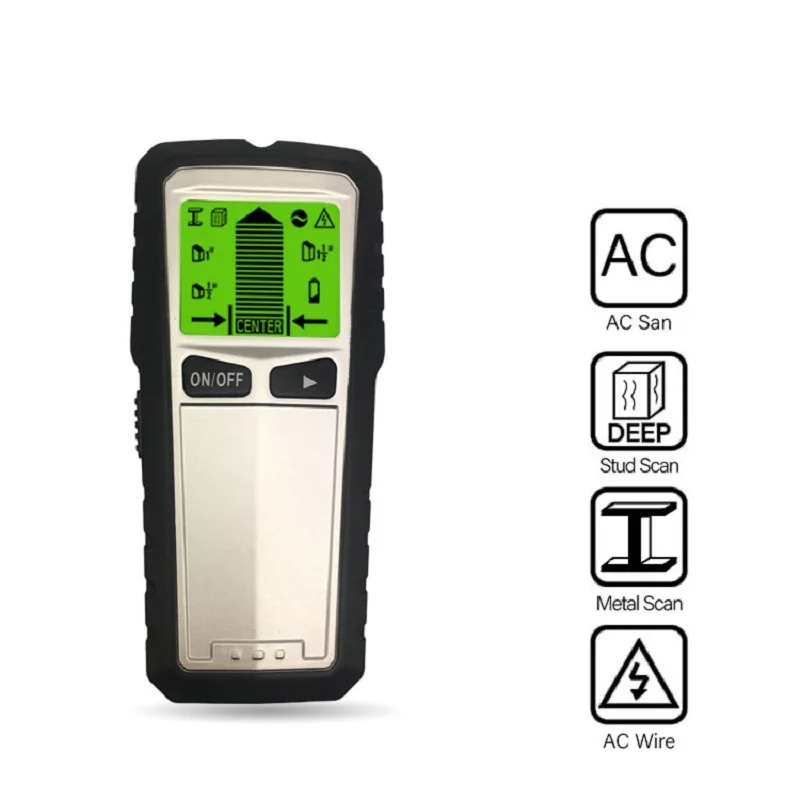 Stud Finder Wall Scanner, 5 in 1 Electric Multifunctional Stud Sensor Beam Finders Wall Detector Center Finding with LCD Display