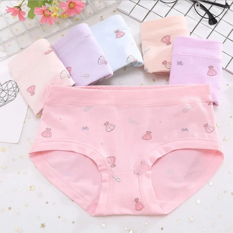 OEM Custom Kids Briefs Girls Panties Baby Kids Underwear for Girls