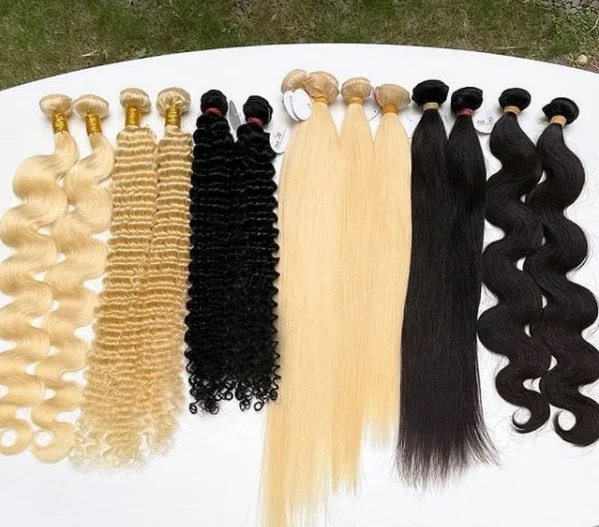 Water Wave Bundles Hair Extensions Remy Virgin Peruvian Cuticle Aligned Human Hair Bundle