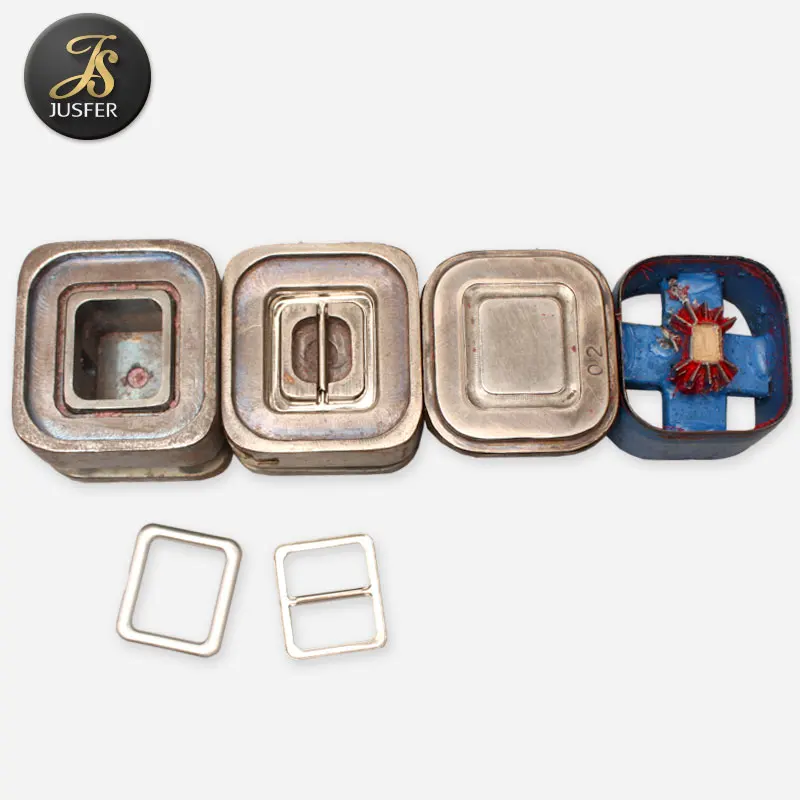 Assemble die fabric cover buckle mould cover belt buckle
