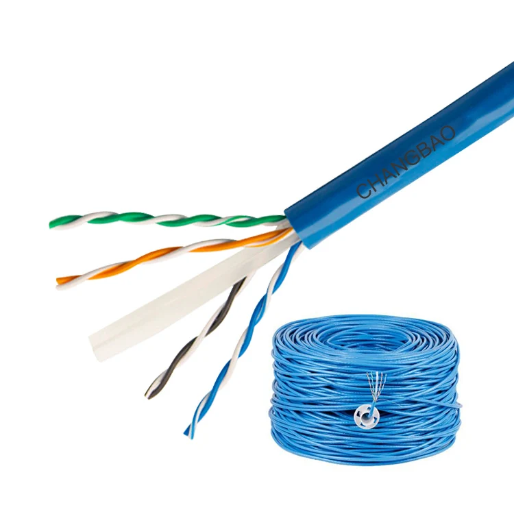 Changbao Cat6 UTP Pass Test Internet Ethernet Lan Network Cable Manufacturers