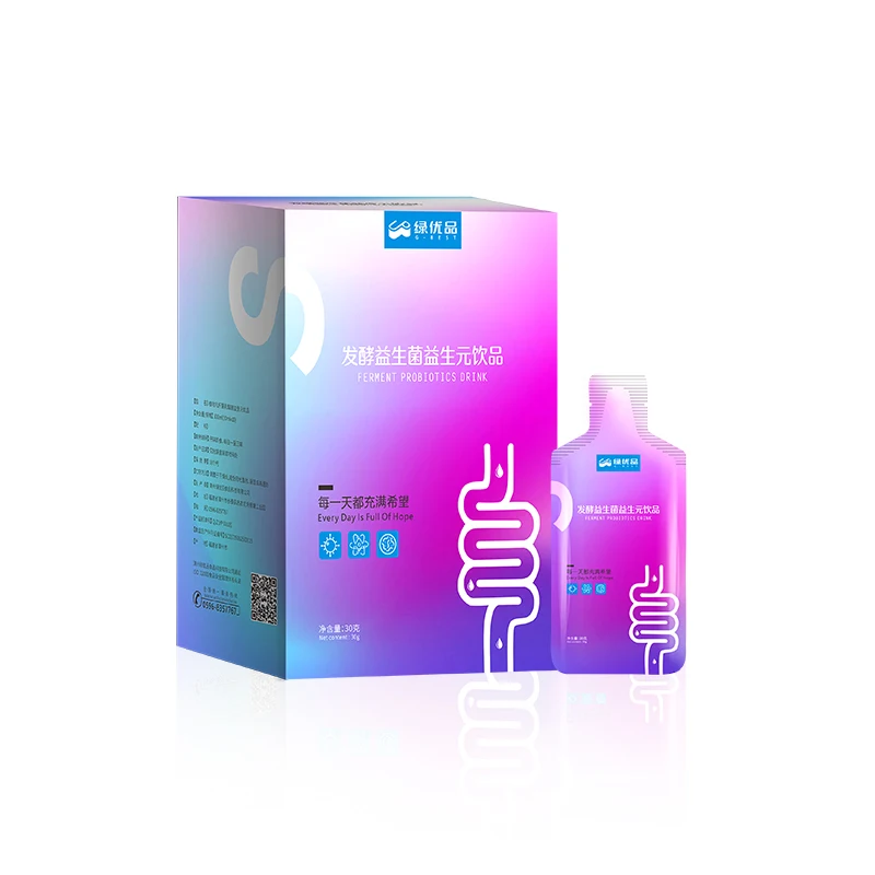  2021 Wholesale OEM Customized Health Care Drinks Plant Enzymes Fermented Probiotics