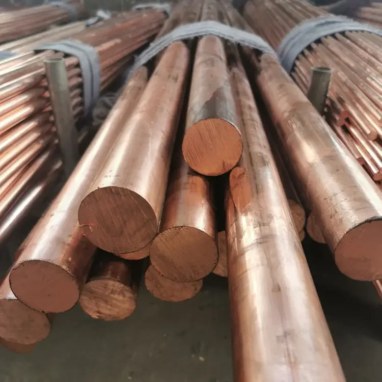 High Quality C11000 Copper Rod Bar Super Pure Copper Brass Rod Alloy Flat Copper Bar Round Manufacturer Price