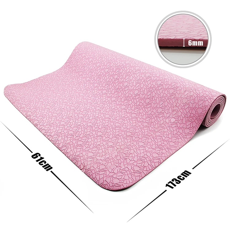Eco Friendly Yoga Mat TPE With Strap
