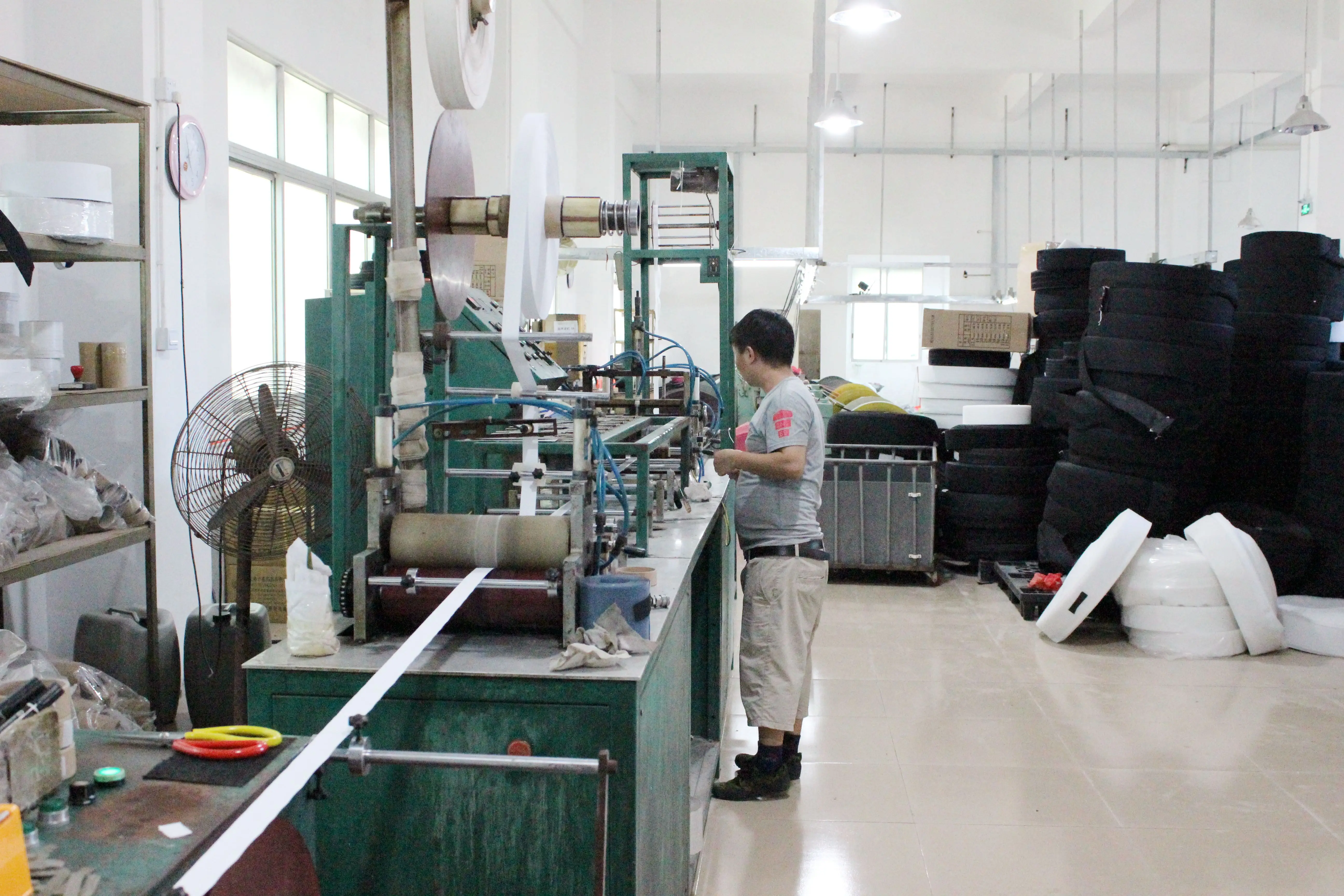 Custom Nylon Webbing elastic loop tape band for cloth custom nylon webbing