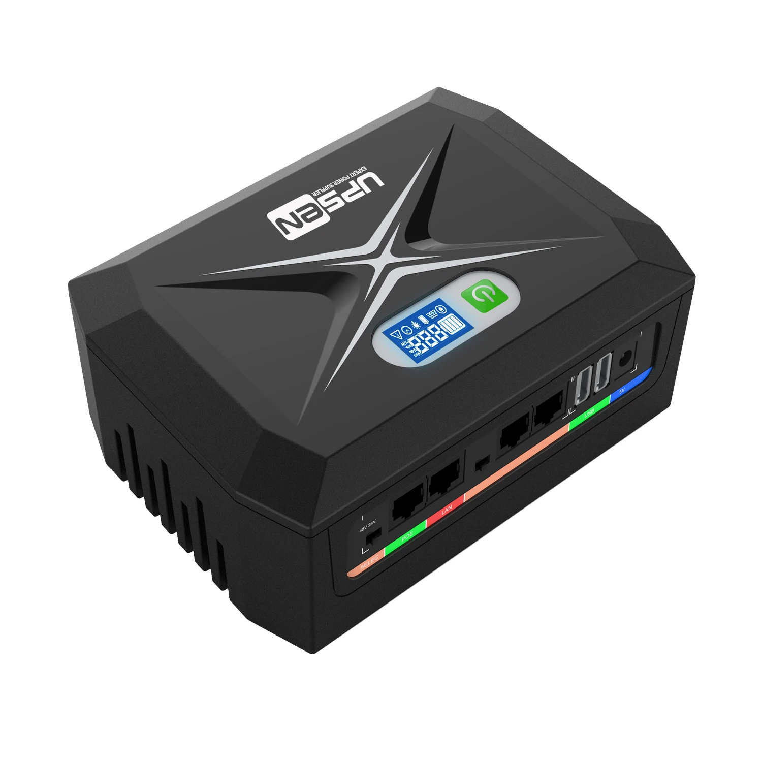 Dc Ups With Poe 24v 2A 60w For Wifi Router Long Time Backup Modem Cctv Camera Uninterruptible Power Supply For Security System