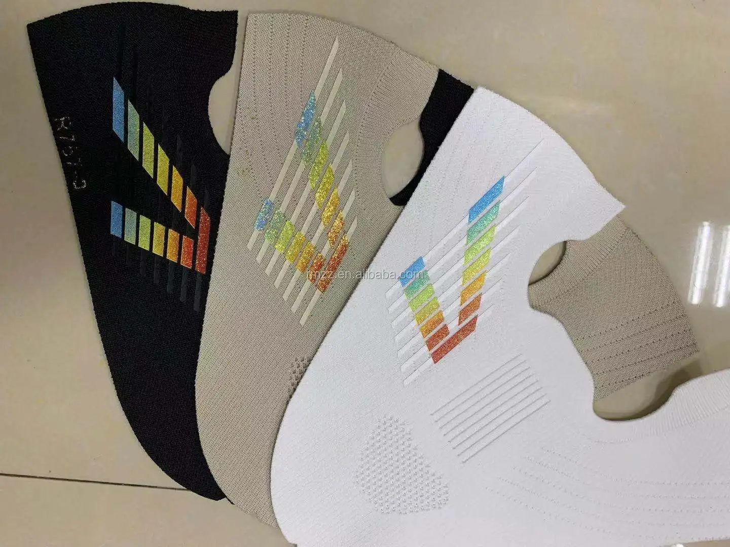 Sport Knit Knitting Sock 3d Elastic Woven Flying Weaving Fabric Shoe Upper