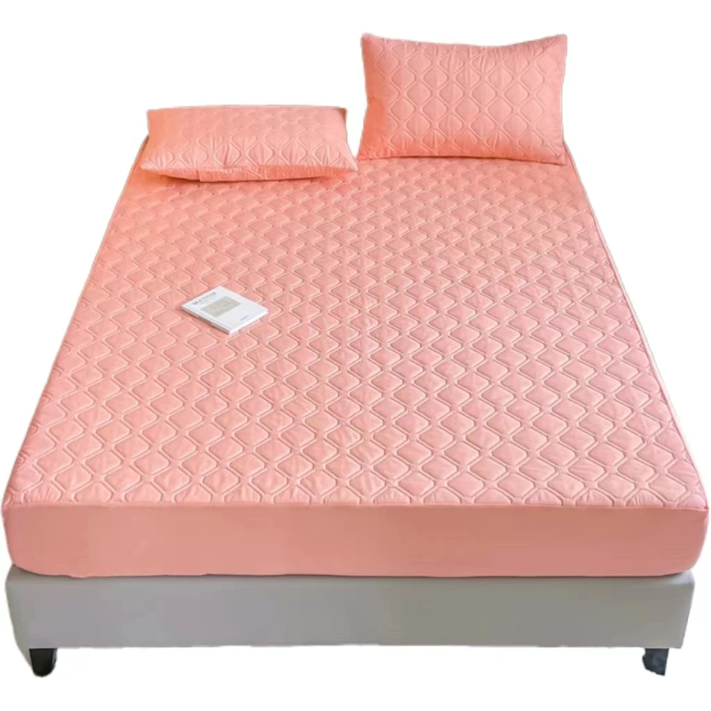 Wholesale 3PCS Waterproof mattress protector Bedspread Mattress Cover Twin Full Queen King Size