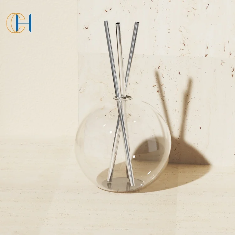 2024 C&H Stainless Candles Fiberglass Burning Mineral Oil Timeless Candle with Customized Package as Gift