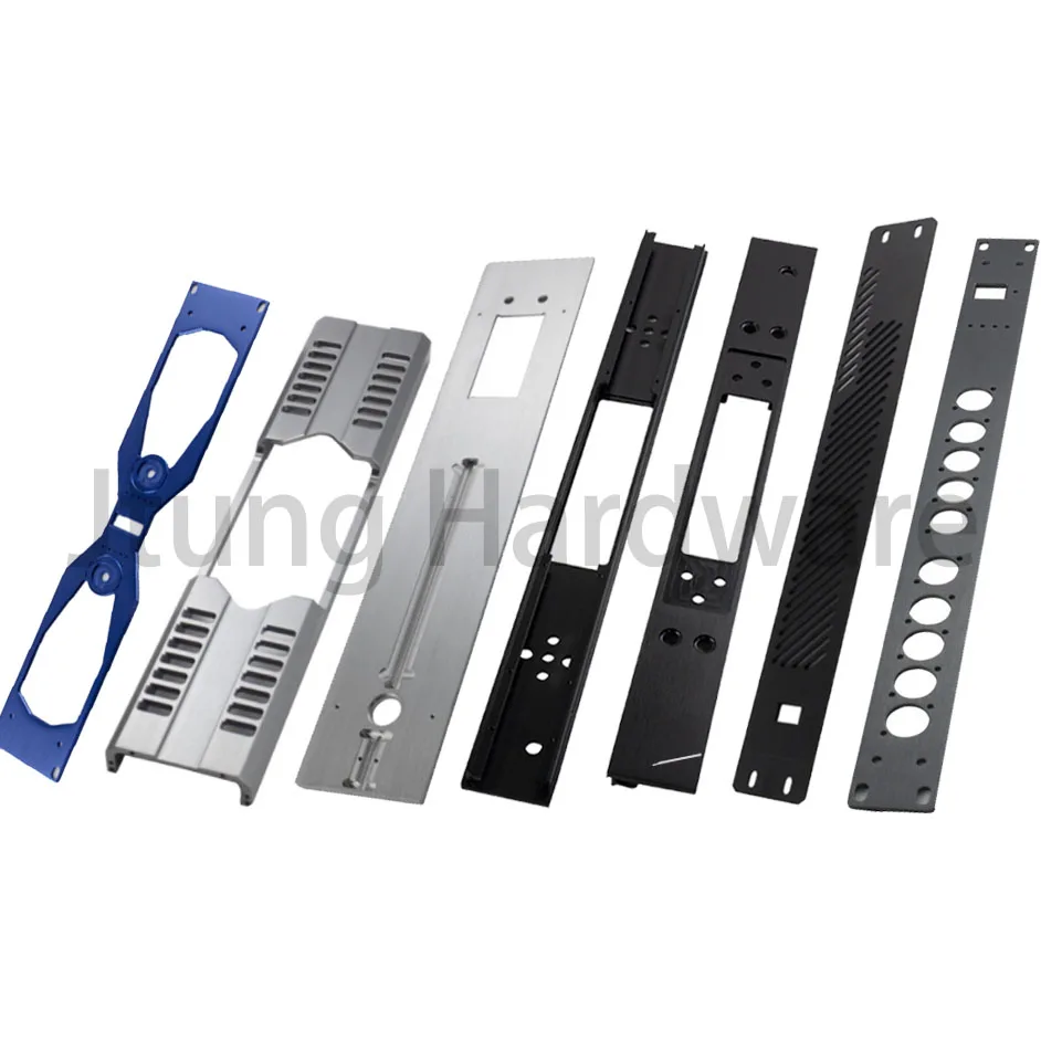 Custom Service Metal Aluminum Steel Amplifier Front Panel Faceplate Face Plate Back Plate for Electronic Instrument