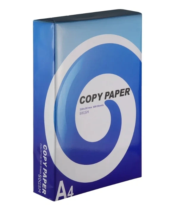 100% Wood Pulp Printing Paper A4 Size White 80g A4 Paper
