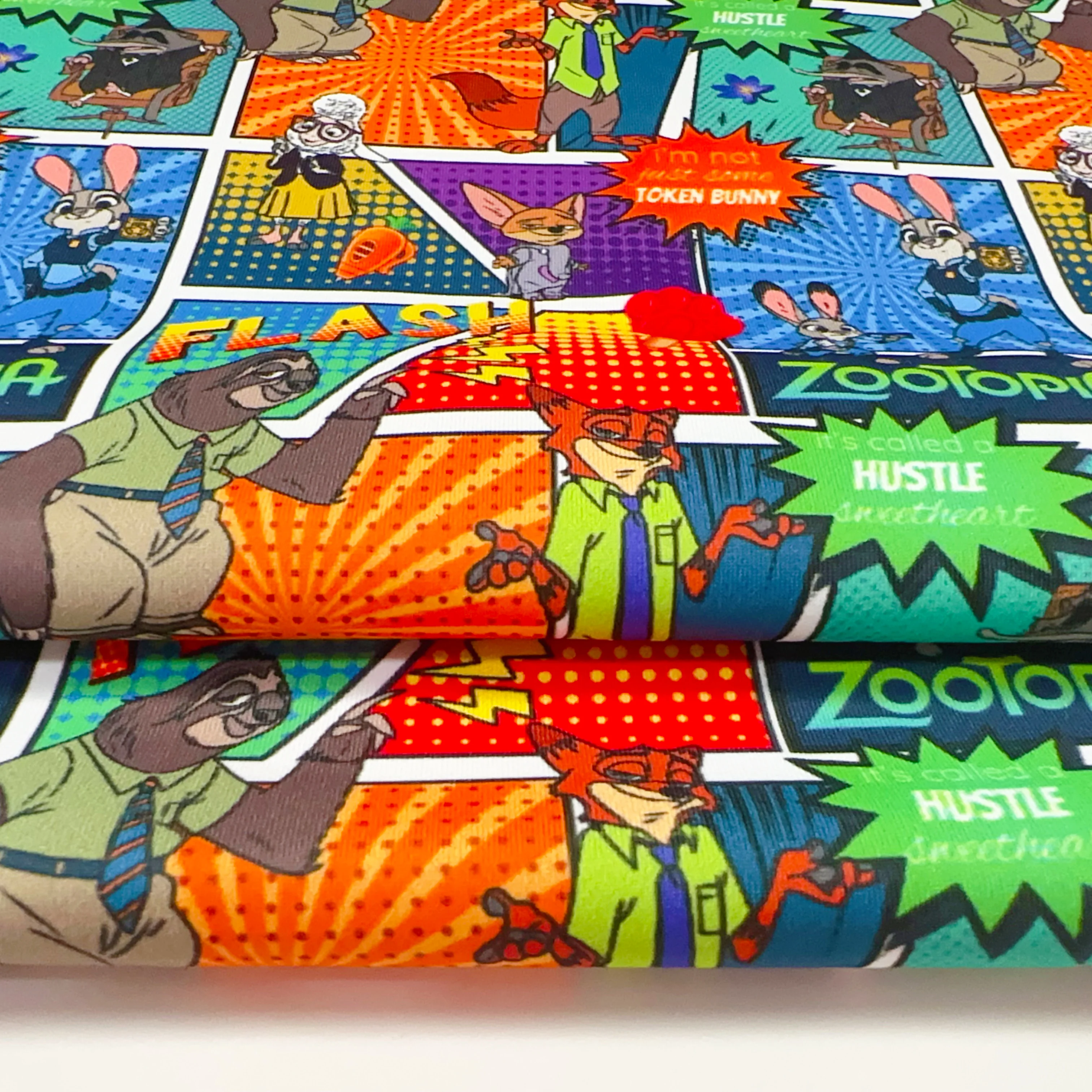 Custom digital printing DBP double brushed polyester fabric for garment