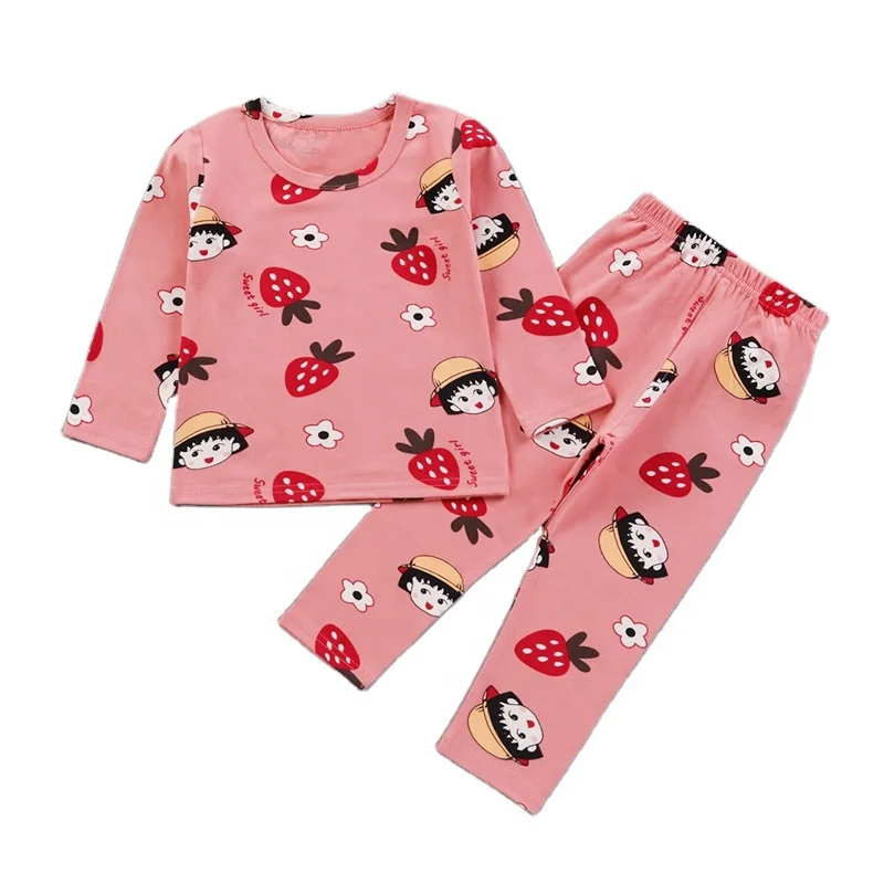 
Wholesales Baby Clothes Sets Cotton Pajamas Children Sleepwear Cotton Pajamas Sets 