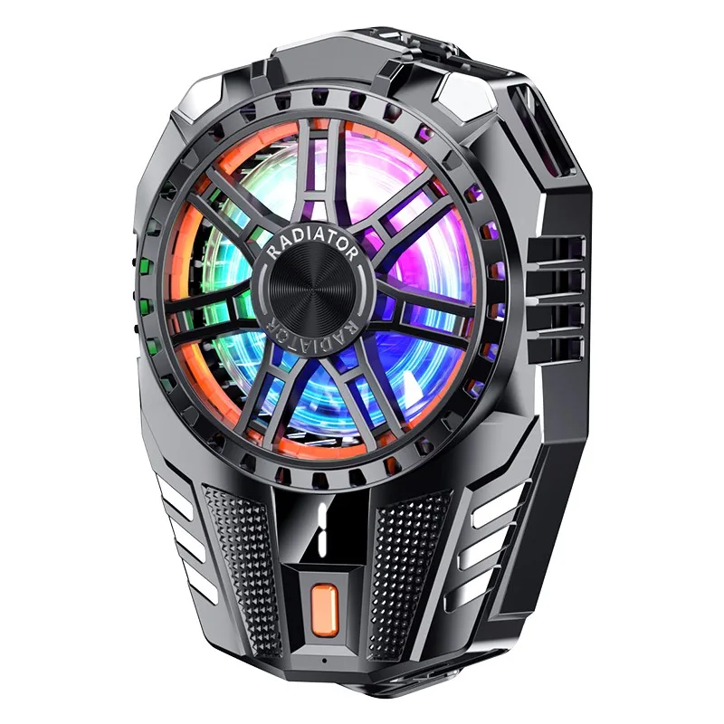 X119 полупроводниковый игровой кулер с цифровым дисплеем масштабируемые зажимы фиксированный Холодильный радиатор 3-скоростной Универсальный мобильный