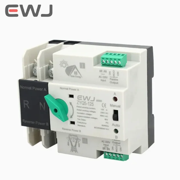 Factory Wholesale 4 Poles Automatic Transfer Switch 250A 1600A 2000A 2500A Electrical Changeover Switch ATS
