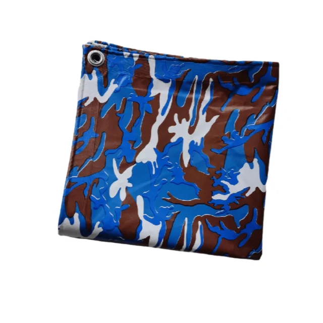 Lightweight Camo Tarp Camping Wholesale Pvc Tarpaulin for Tent Shelter