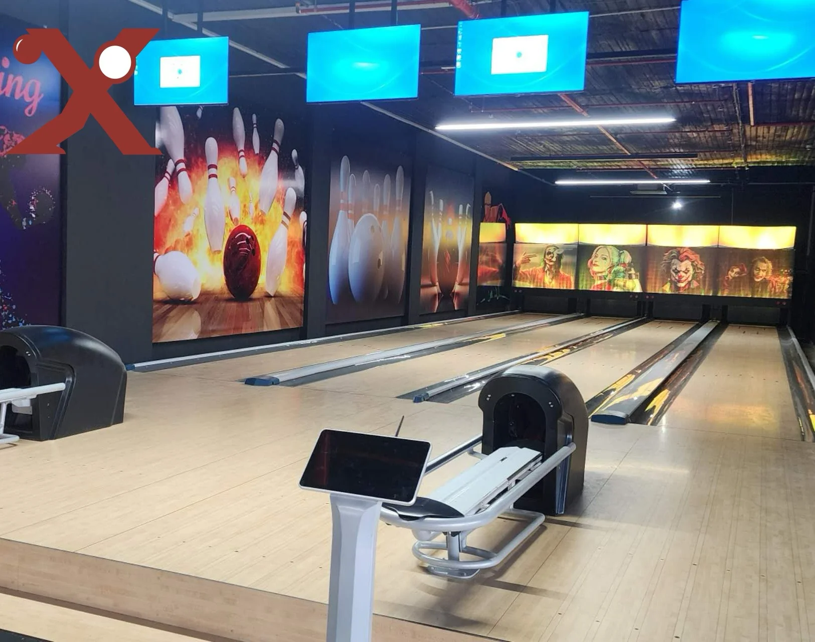 Оборудование для боулинга премиум класса от производителя prix d une piste de Bowling машина для продажи