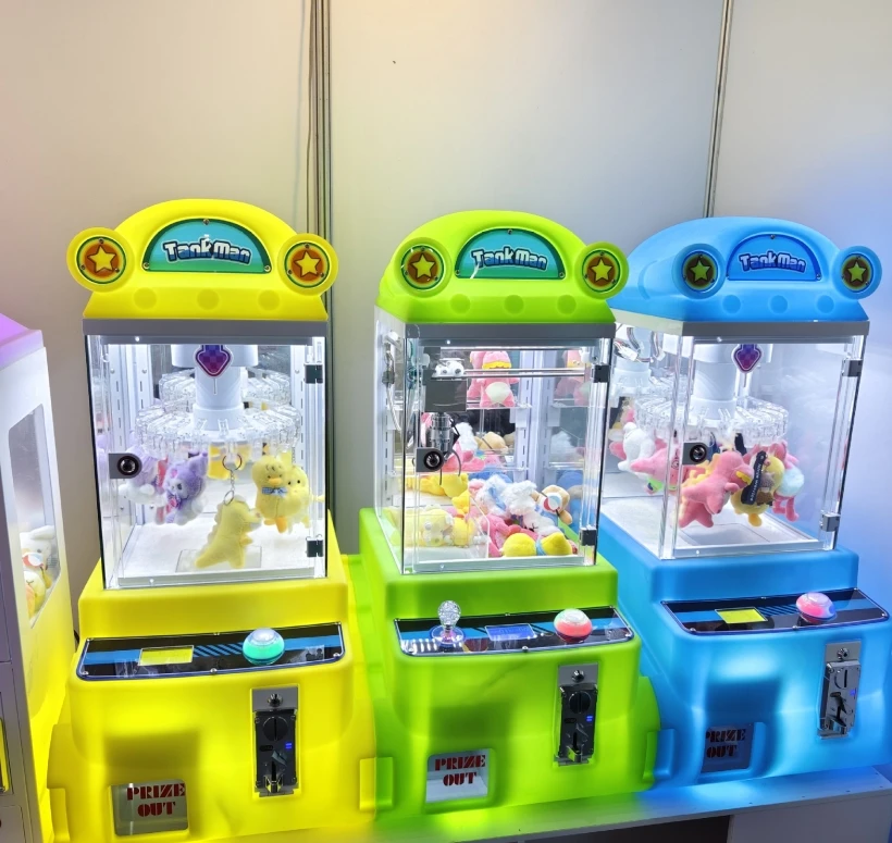 Doll Machine Coin Operated Game Machines Mini Plush Toy Claw Crane Machine