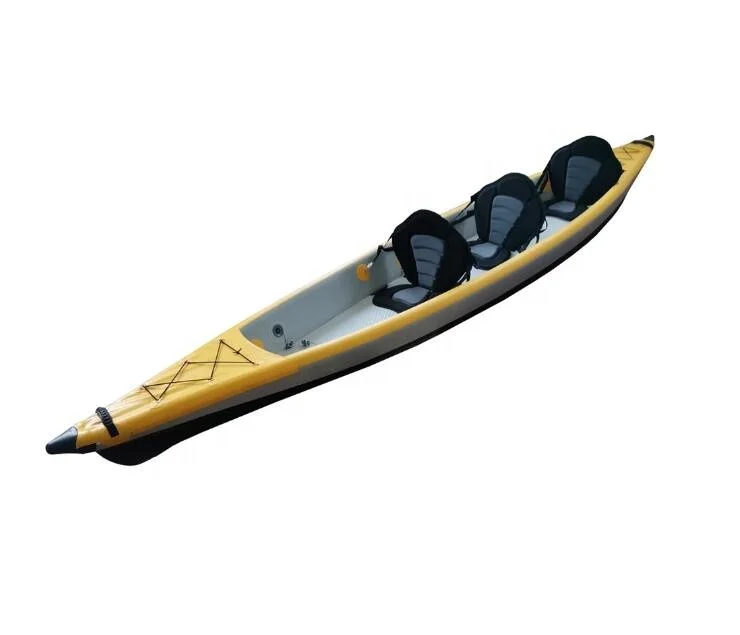 Надувная байдарка Surfking на 3 человек из ПВХ с