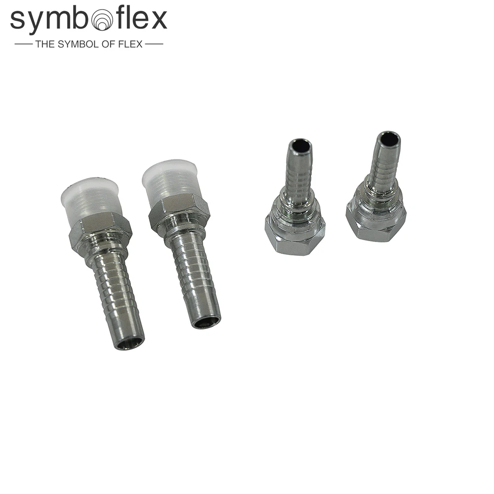 High Pressure Washing Fitting M22 Hydraulic Fitting45 Cone JIC Female NPT Male One Piece 90 Cone ORFS Female Flat Seat One Piece