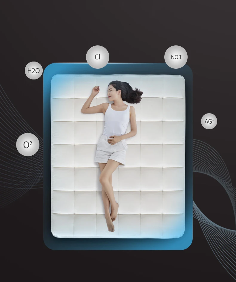 Hot sale best mattress brand full size natural latex foam mattress