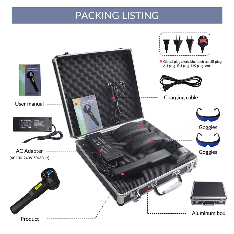 portable red light class 3b cold laser at home treatment device