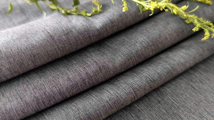 High Quality Recycled Microfibre 92%P+8%SP Cationic Dyed Polyester Fabric