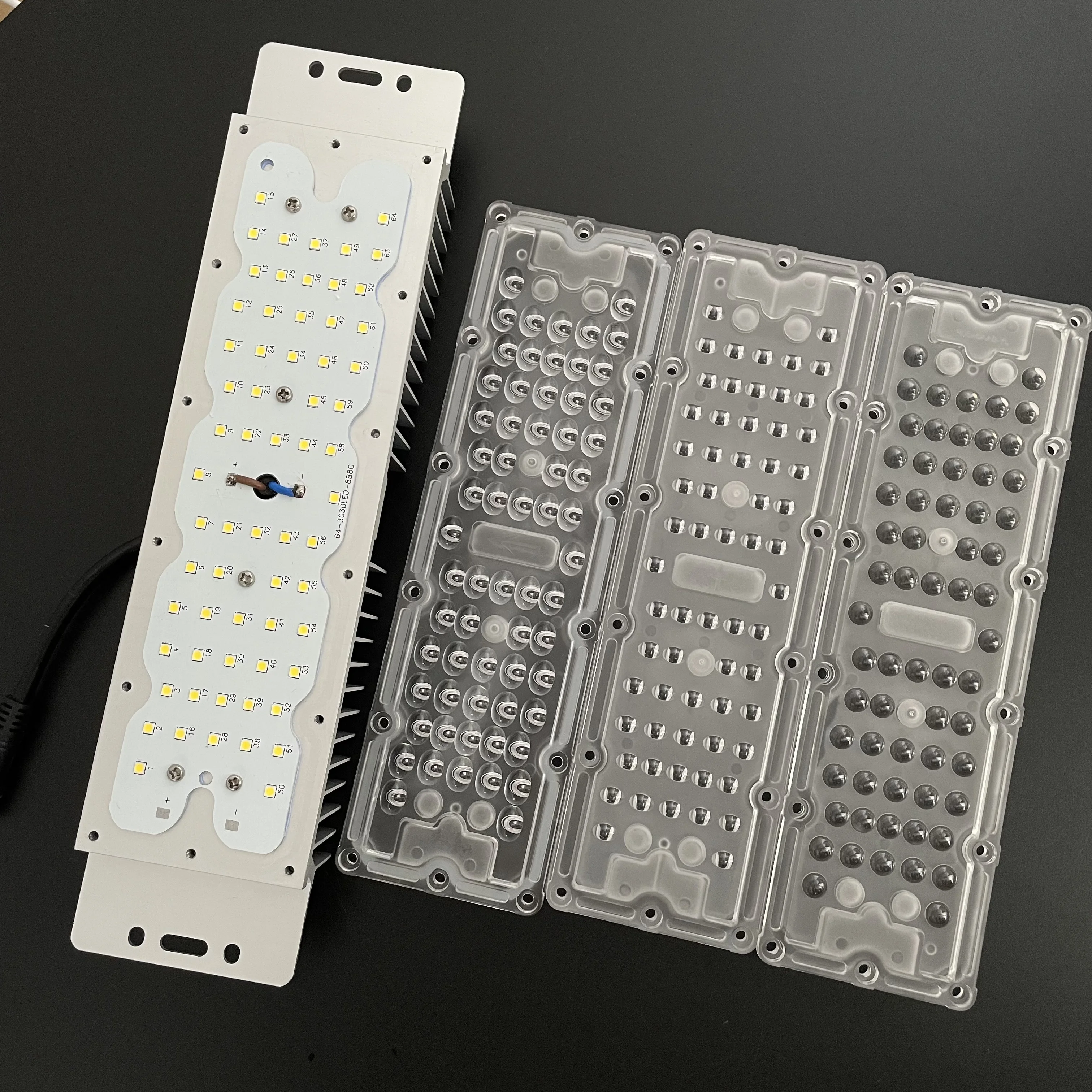 64 LED 3030 SMD PCB LED 50W DC12V Public lighting for Solar Street light module