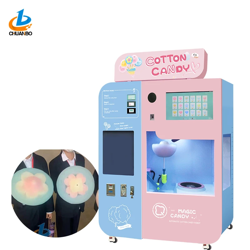 Лидер продаж на Amazon, 110 В, 120 В, 220 В, электрическая автоматическая машина для производства сладостей с зефиром, большая машина для приготовления ватных сладостей Mahince