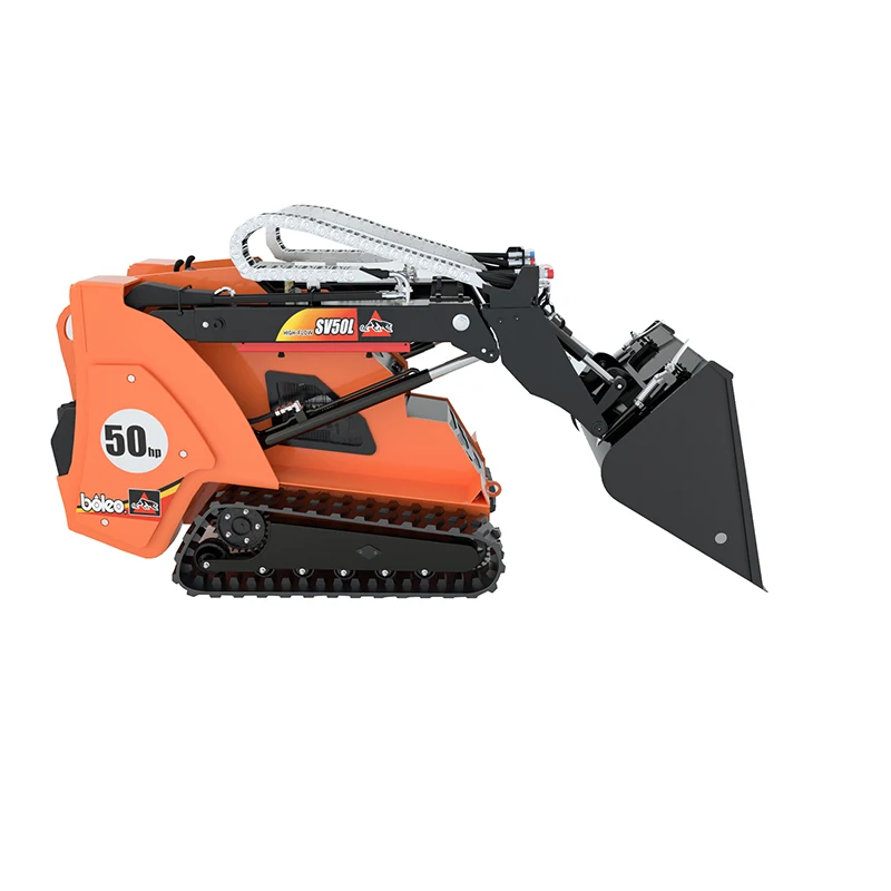 Multi Function Articulated Wheel Loaders Mini Front Loaders Skid Steer Small Garden Tractor Farm Loader